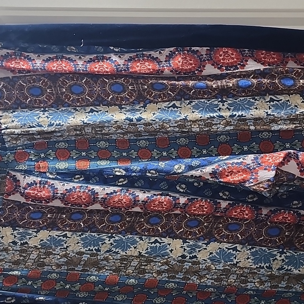Johnny Was Colorful Patterned Women's Pants - Picture 5 of 7